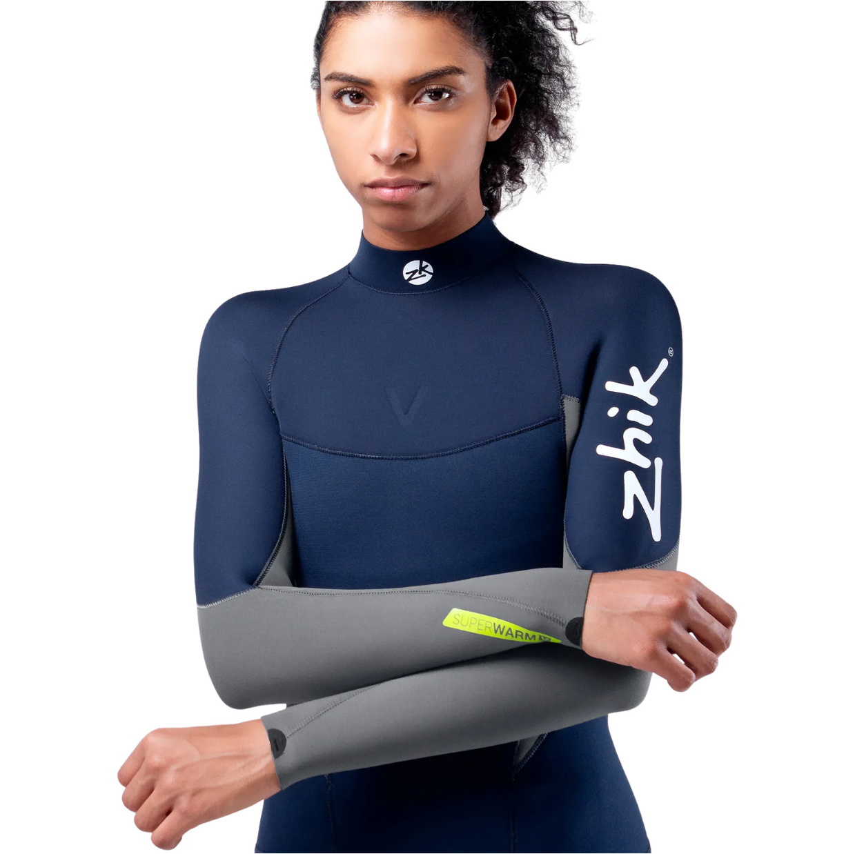 Zhik Mujer Superwarm V Top De Neopreno DTP1120W - Navy